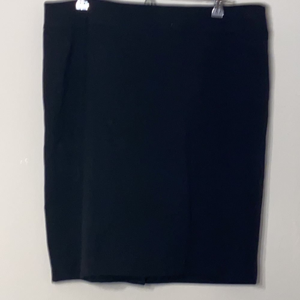 Nine West Size 14 Black Pencil Skirt
